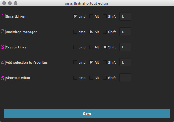 shortcut editing app for pc